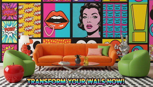 DIY Pop Art Wall Frames for a Modern Room Look
