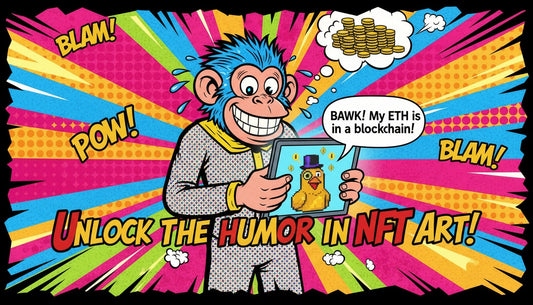 How Pop Art NFT Artists Use Humor and Irony in Design