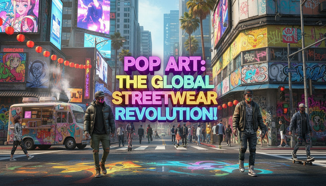 From Tokyo to LA How Pop Art Shapes Global Streetwear