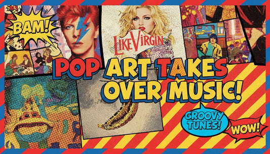 The Influence of Pop Art on Album Covers and Music Videos