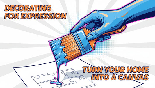 Decorating for Expression Turning Your Home Into a Canvas - You will not expect this