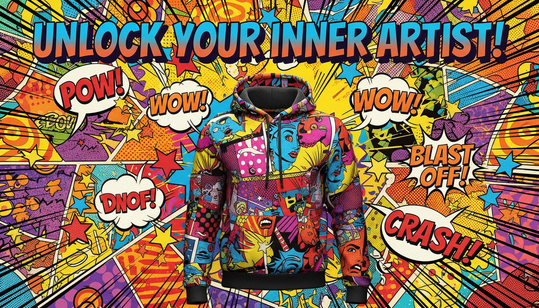 Pop Art Hoodies That Blend Comfort and Creativity