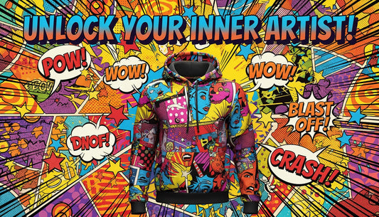 Pop Art Hoodies That Blend Comfort and Creativity