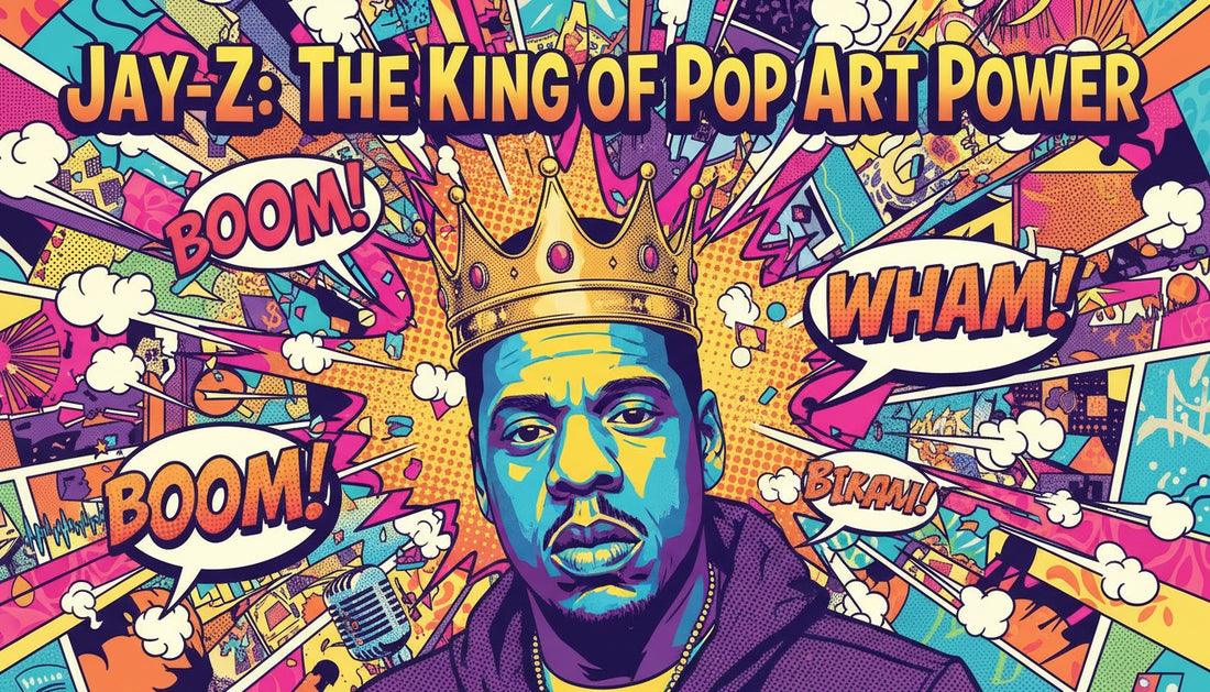 How Jay-Z Became a Symbol of Power in Pop Art Culture