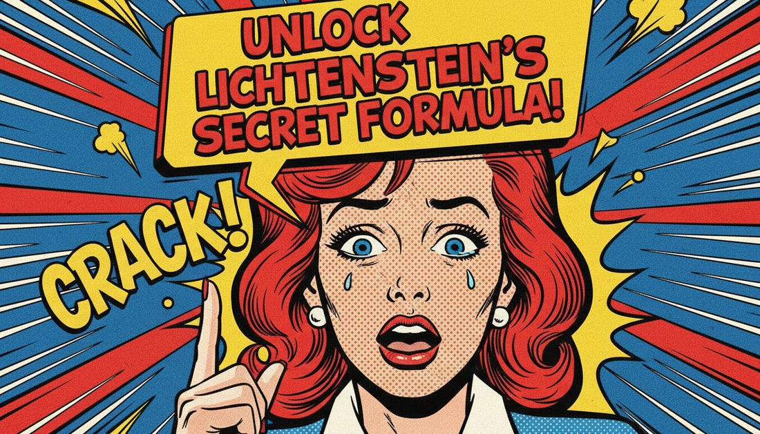Roy Lichtenstein and the Comic Book Aesthetic That Defined Pop Art