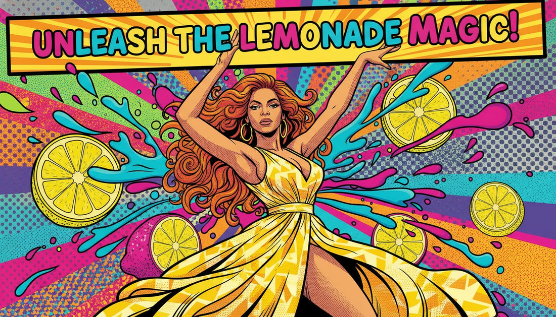 Beyoncé’s Lemonade in Pop Art The Power of Color and Emotion