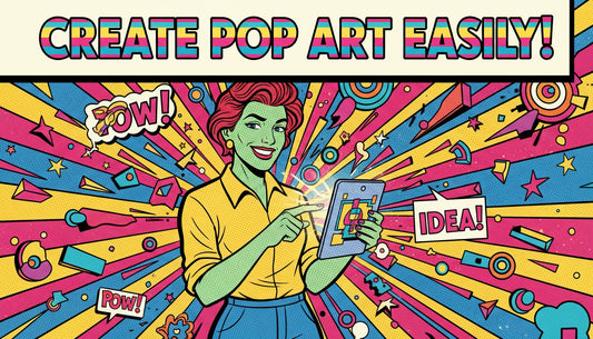 Create Pop Art from Scratch Without Any Drawing Skills