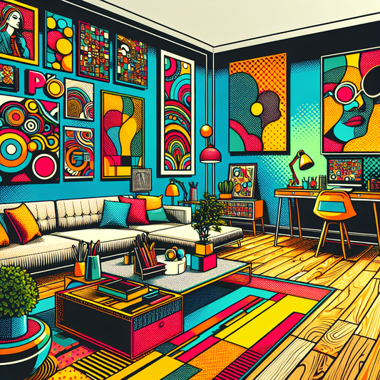 How Pop Art Influences Mindset and Motivation at Home