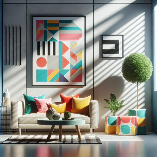Making Small Spaces Feel Larger with Pop Art Accents