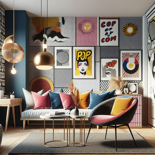Making Small Spaces Feel Larger with Pop Art Accents