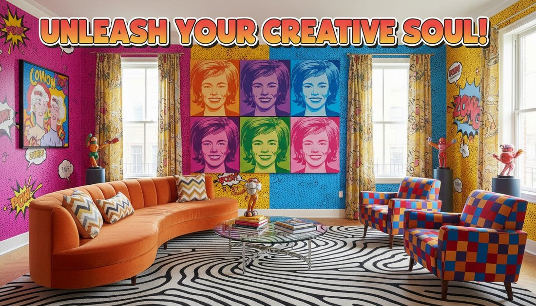 How Living Surrounded by Pop Art Fuels Passion and Imagination