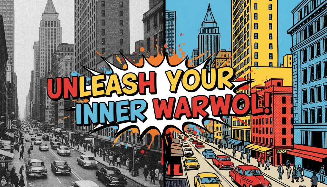 How to Combine Photography and Drawing in Pop Art Style