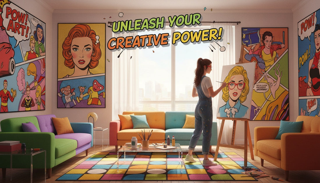 How Living Surrounded by Pop Art Fuels Passion and Imagination