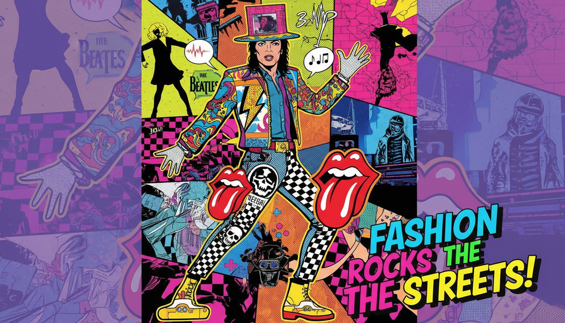 Pop Art Streetwear Inspired by Album Covers and Music Videos