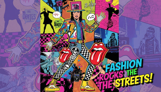 Pop Art Streetwear Inspired by Album Covers and Music Videos