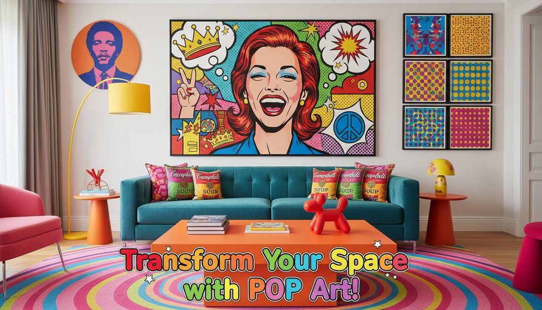 Decorating Your Living Room with Pop Art Statement Pieces