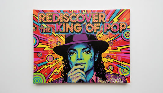Michael Jackson’s Legacy Reborn in Pop Art Canvases