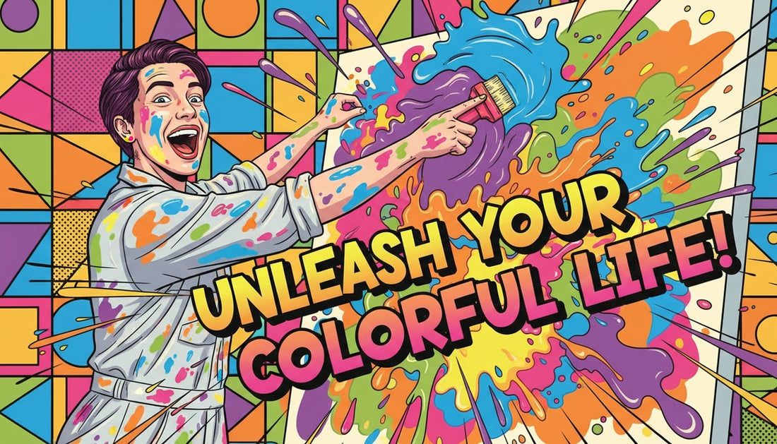 Living a Life of Creative Exploration Through Color