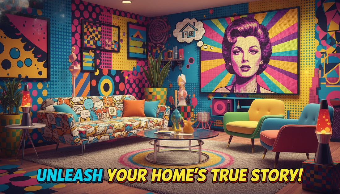 Decorating Homes That Tell Your Story Through Pop Art