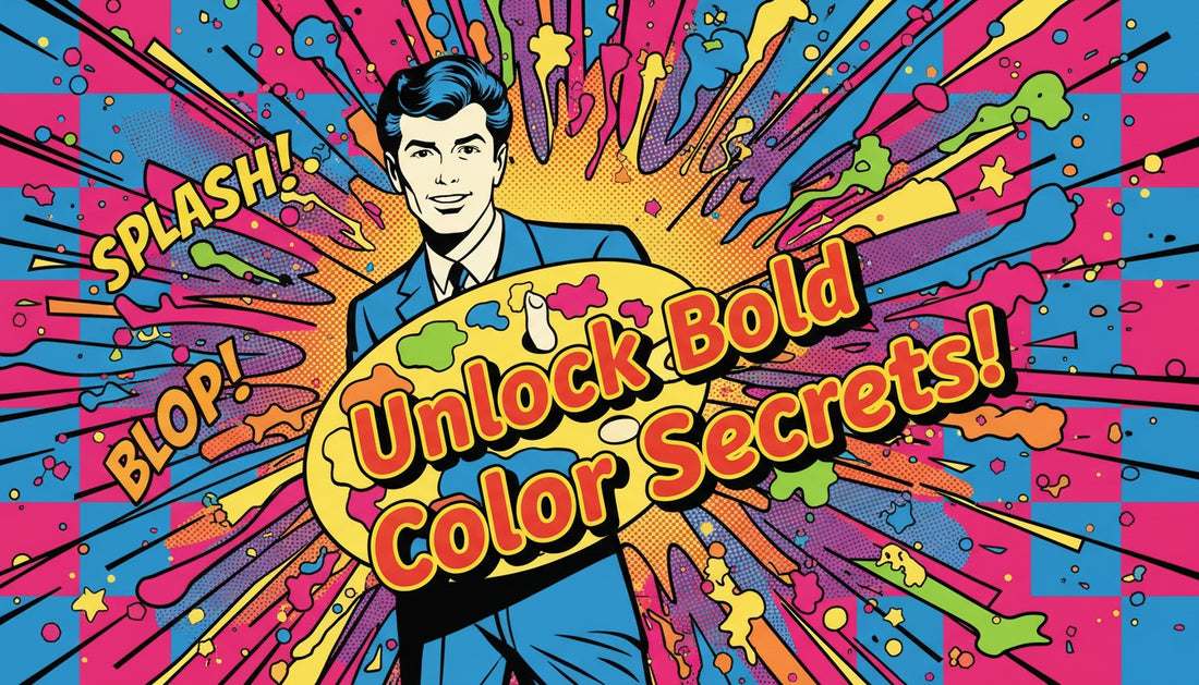 How to Use Color Palettes for Vibrant Pop Art Compositions