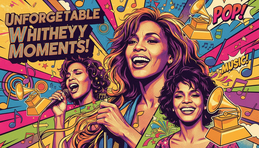 A Pop Art Tribute to Whitney Houston’s Greatest Moments