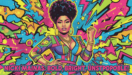 Nicki Minaj in Pop Art Color, Power, and Female Dominance