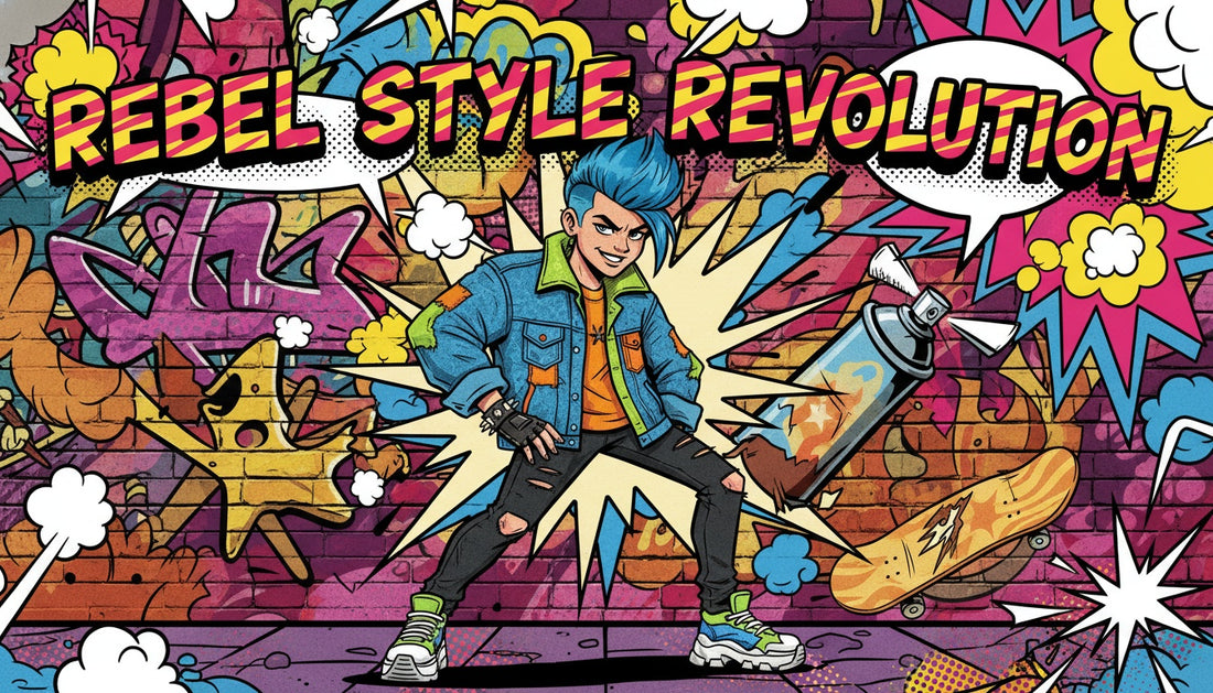 Pop Art Streetwear That Embodies Modern Rebellion