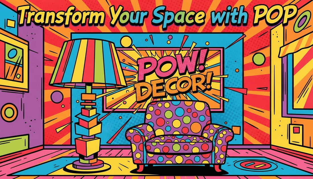 Decorating Your Living Room with Pop Art Statement Pieces
