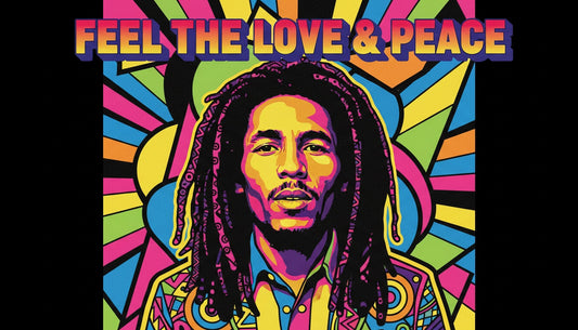Pop Art Homages to Bob Marley’s Message of Love and Peace