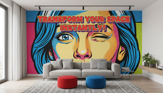 Pop Art Wall Murals That Instantly Transform a Room