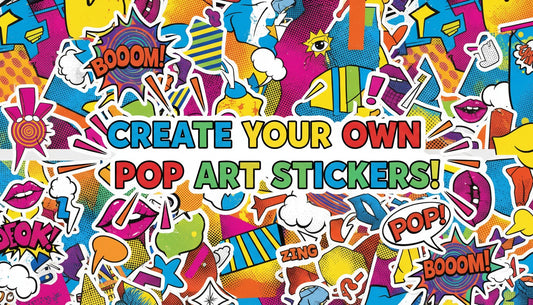 DIY Pop Art Stickers Using AI Art Generators
