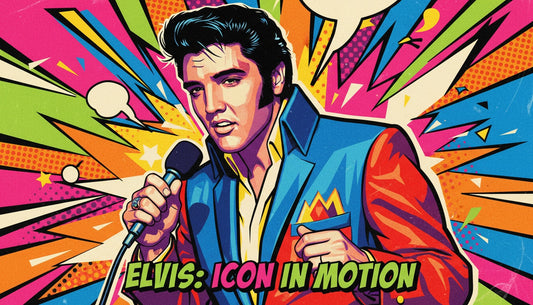 Elvis Presley’s Pop Art Revival Iconography in Color and Motion