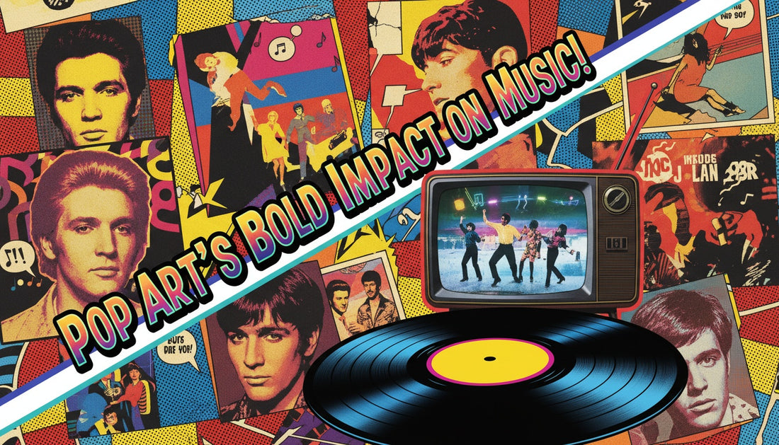 The Influence of Pop Art on Album Covers and Music Videos
