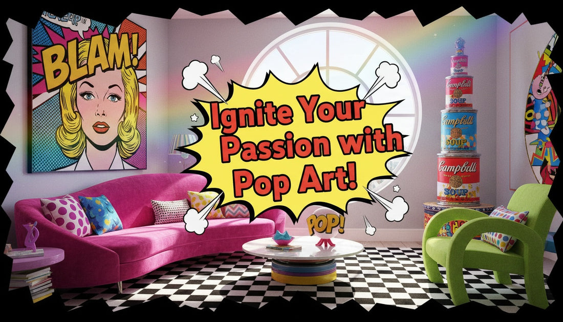 How Living Surrounded by Pop Art Fuels Passion and Imagination