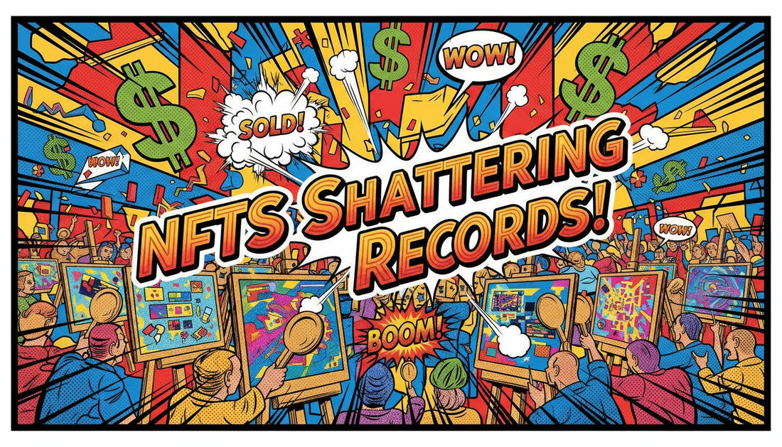 Pop Art NFTs That Are Breaking Auction Records