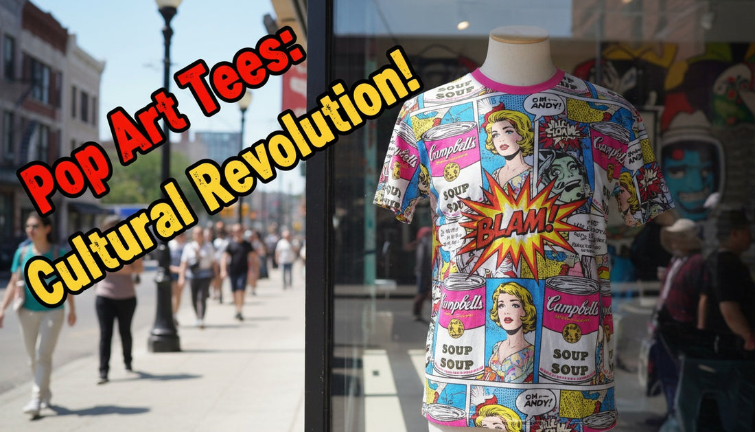 How Pop Art T-Shirts Became Cultural Icons