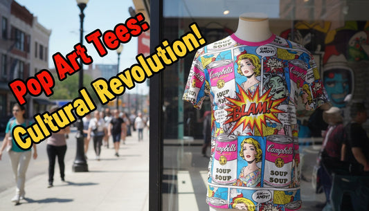 How Pop Art T-Shirts Became Cultural Icons