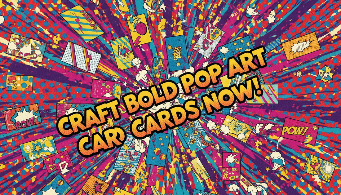 Make Your Own Pop Art Business Card Templates