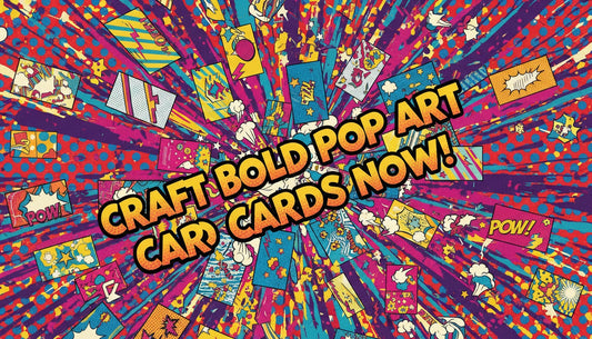 Make Your Own Pop Art Business Card Templates