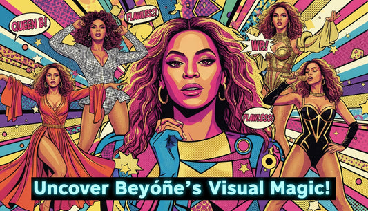 Exploring Beyoncé’s Iconic Visuals Through Pop Art Creations