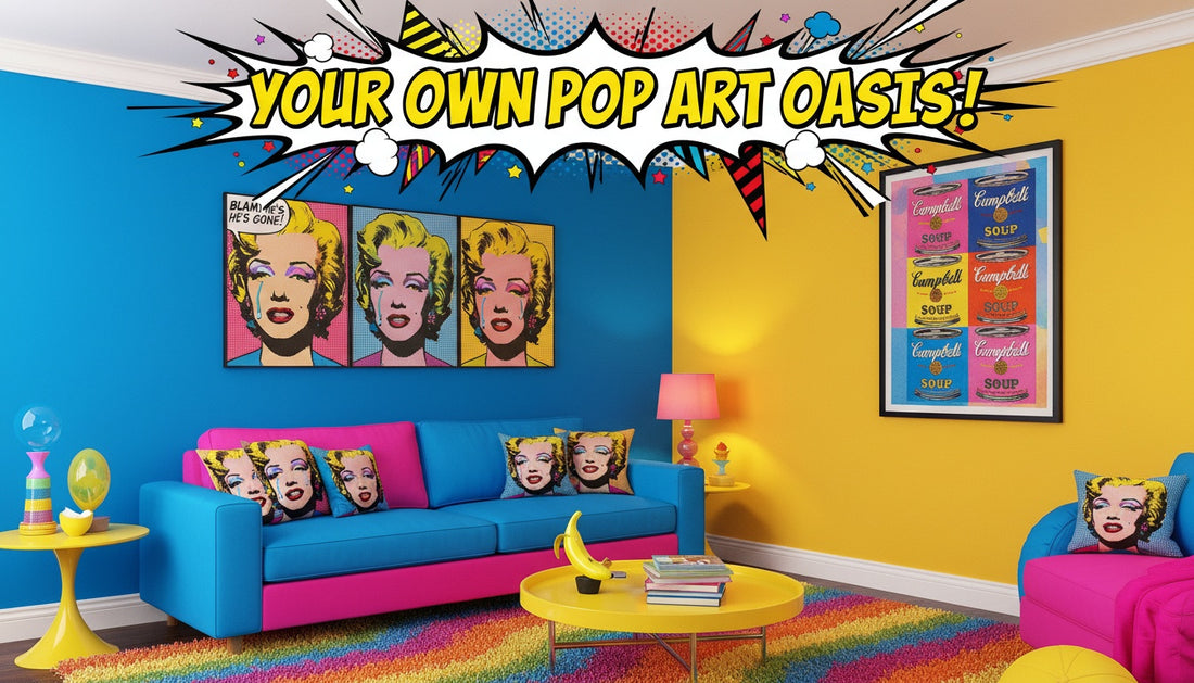 Creating a Pop Art Gallery Corner in Your Home