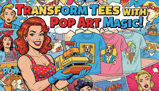 DIY Pop Art T-Shirts Using Heat Transfer Paper