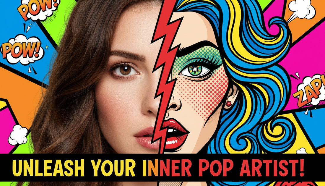 How to Combine Photography and Drawing in Pop Art Style