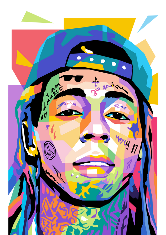 Lil Wayne WPAP Pop Art Print – Hip Hop Icon
