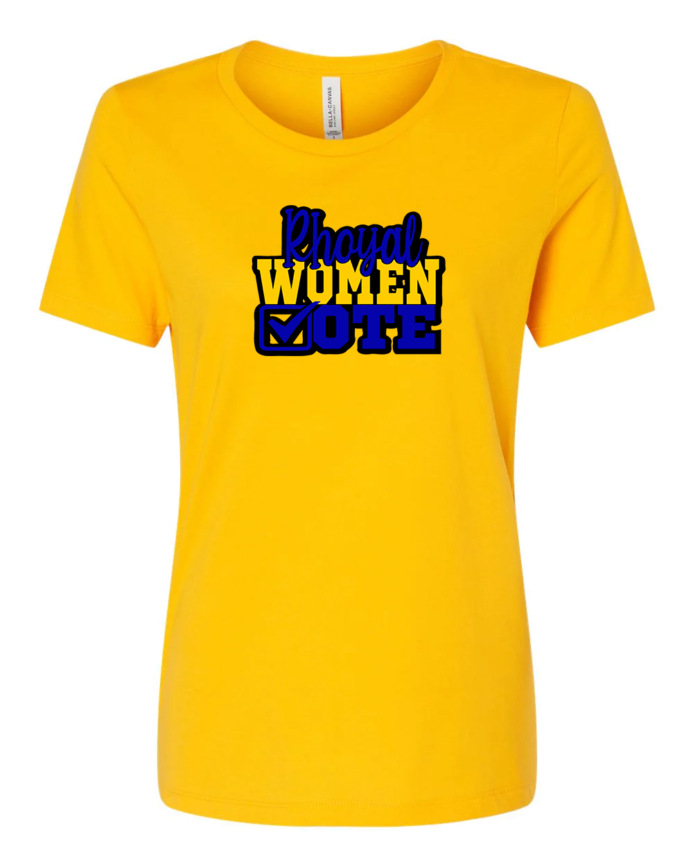 Rhoyal Women Vote Fashion Fit T-shirt