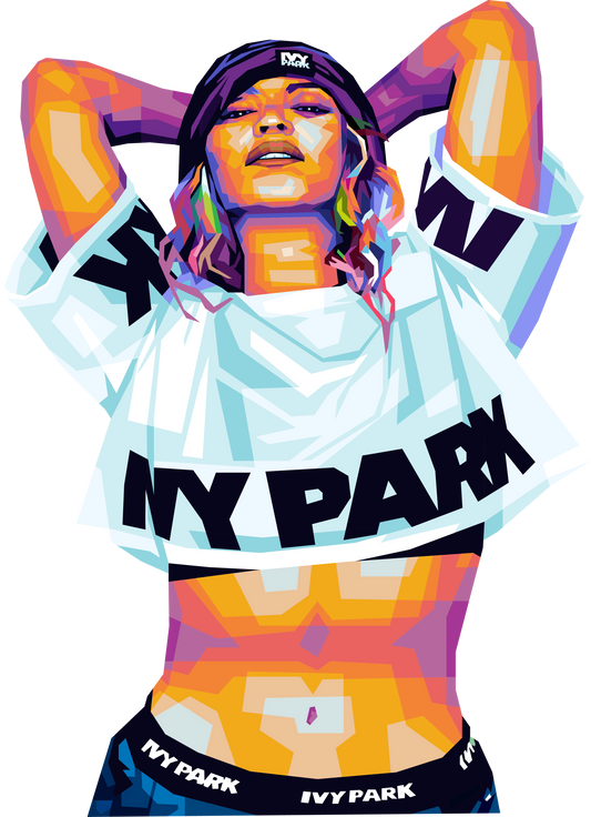 Beyoncé- Ivy Park WPAP Digital Pop Art