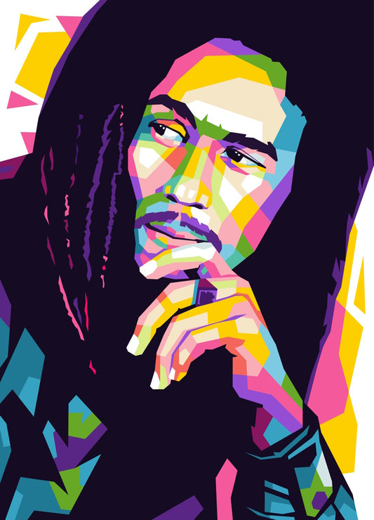 Bob Marley Pop Art n Portrait