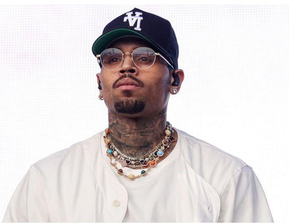 Chris Brown WPAP Digital Pop Art