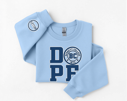 Custom DOPE HBCU • Handmade HTV apparel