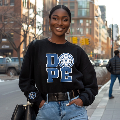 Custom DOPE HBCU • Handmade HTV apparel